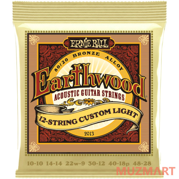 Ernie Ball 2013 Струны для 12-струнной акустической гитары