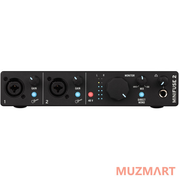 Arturia MiniFuse 2 Black USB аудио интерфейс