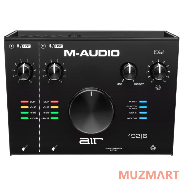 M-Audio AIR 192 | 6 USB аудио интерфейс