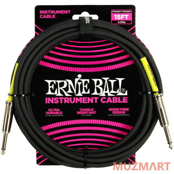 Ernie Ball 6399 Кабель инструментальный 4,57 м
