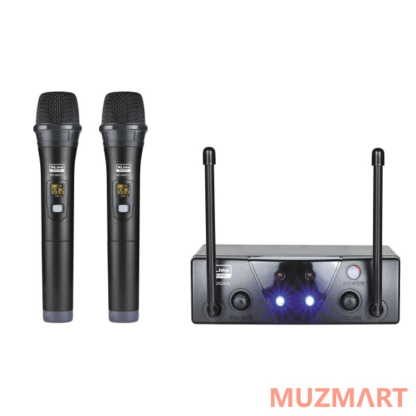 XLine MD-262A-A Радиосистема двухканальная c двумя ручными передатчиками