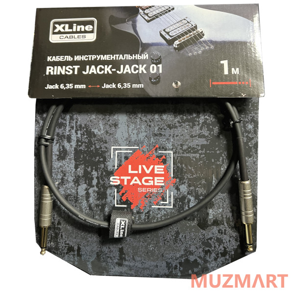 XLine Cables RINST JACK-JACK 01 Кабель инструментальный 1 м