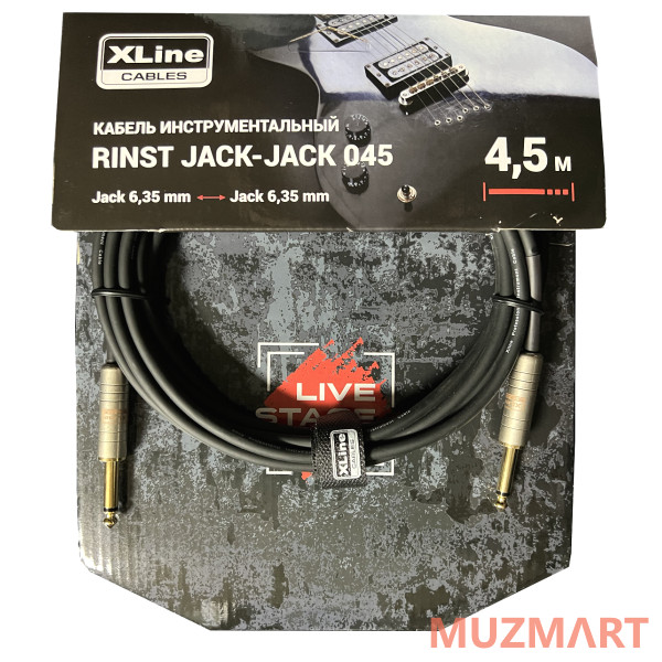 XLine Cables RINST JACK-JACK 045 Кабель инструментальный 4,5 м