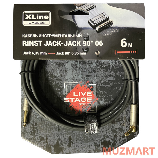 XLine Cables RINST JACK-JACK 9006 Кабель инструментальный 6 м