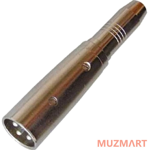 Bespeco AD85S Переходник XLR male / Jack 6,3 мм female