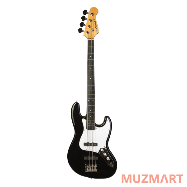 Rockdale Stars JB Bass Black Бас-гитара типа джаз бас, цвет черный