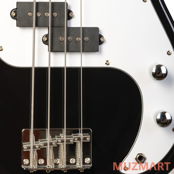 Rockdale Stars PB Bass Black бас-гитара типа пресижн, цвет черный