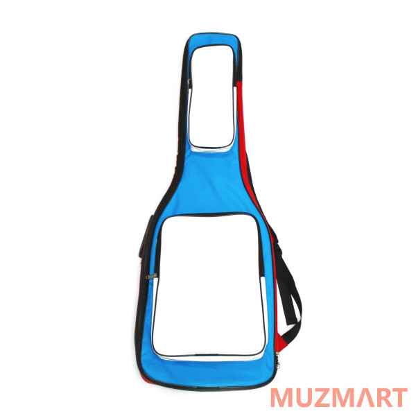 Mezzo MZ-ChGЕ-3red/blue/wh Чехол для электрогитары