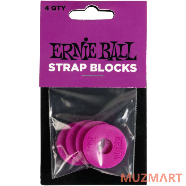 Ernie Ball 5618 Фиксаторы ремня (страплок), 4 шт.