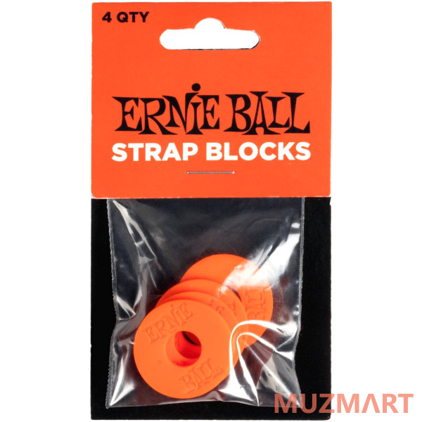 Ernie Ball 5620 Фиксаторы ремня (страплок), 4 шт.
