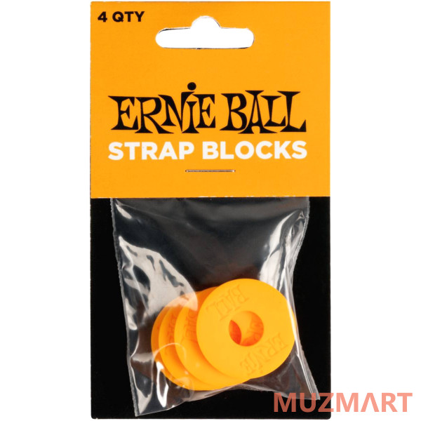 Ernie Ball 5621 Фиксаторы ремня (страплок), 4 шт.