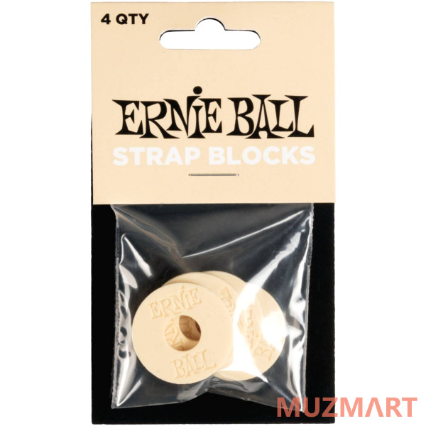 Ernie Ball 5624 Фиксаторы ремня (страплок), 4 шт.