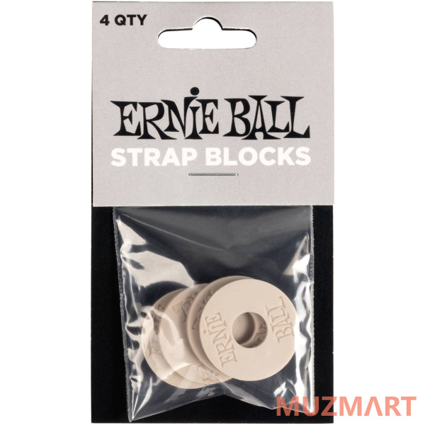 Ernie Ball 5625 Фиксаторы ремня (страплок), 4 шт.