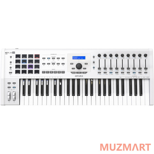 Arturia KeyLab mkII 49 White 49-клавишная динамическая миди-клавиатура