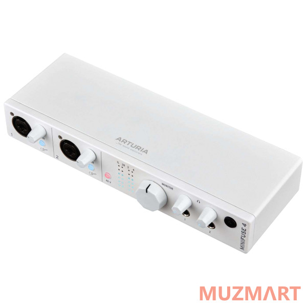 Arturia MiniFuse 4 White USB-аудиоинтерфейс