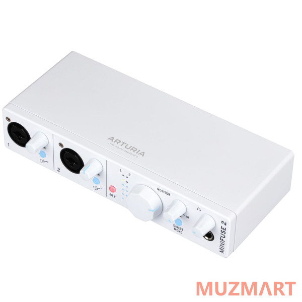 Arturia MiniFuse 2 White USB-аудиоинтерфейс