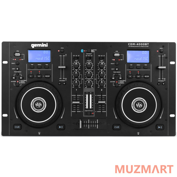 Gemini CDM-4000BT Двойной USB/CD DJ проигрыватель