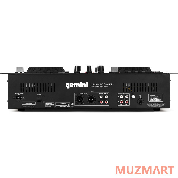 Gemini CDM-4000BT Двойной USB/CD DJ проигрыватель