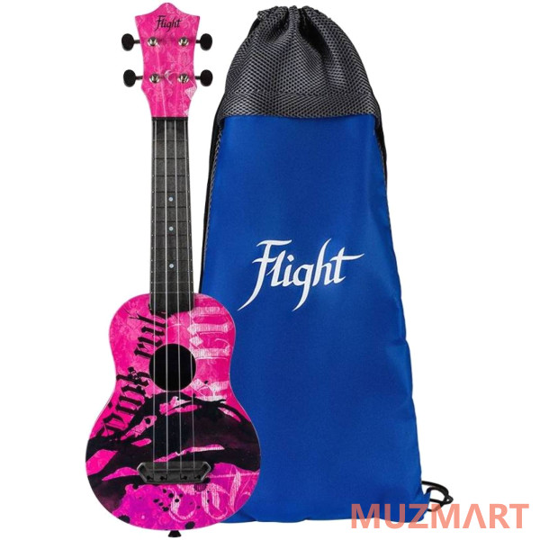 Flight ULTRA S-40 Pink Rules Укулеле сопрано