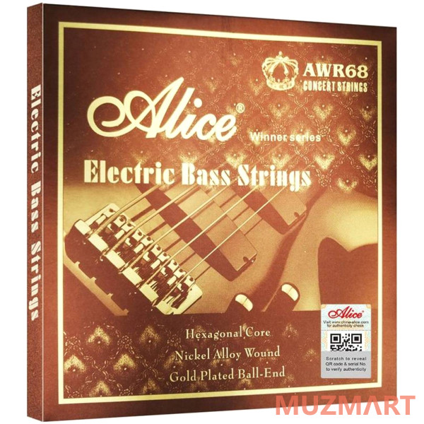 Alice AWR68 (5)-M Струны для 5-ти струнной бас гитары