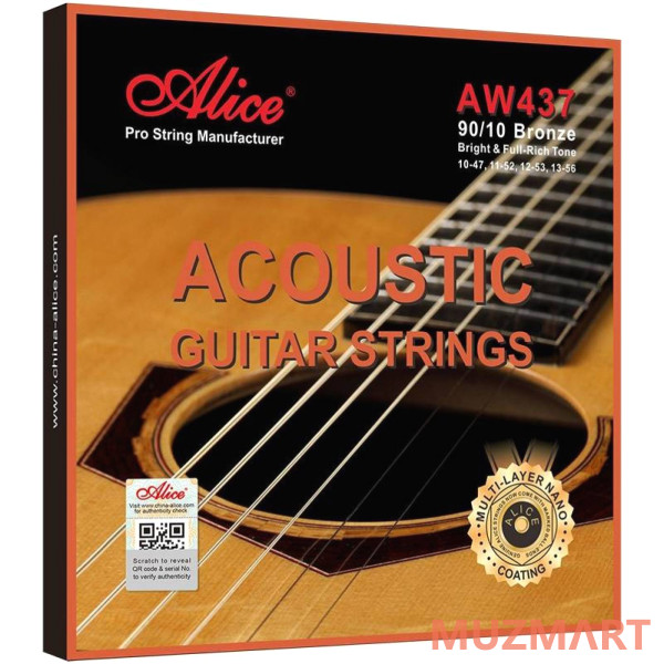Alice AW437-SL Струны для акустической гитары
