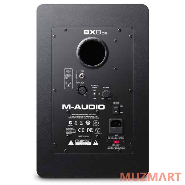 M-Audio BX8 D3 Активный 2-х полосный аудио монитор (1 шт)