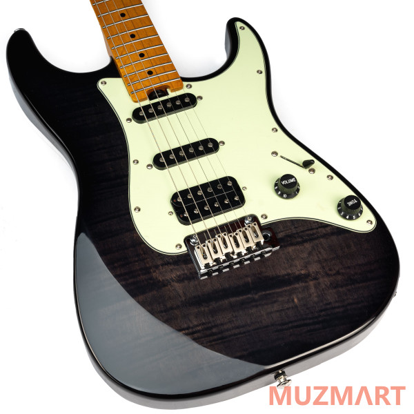 EART NK-C3 Trans Black Электрогитара