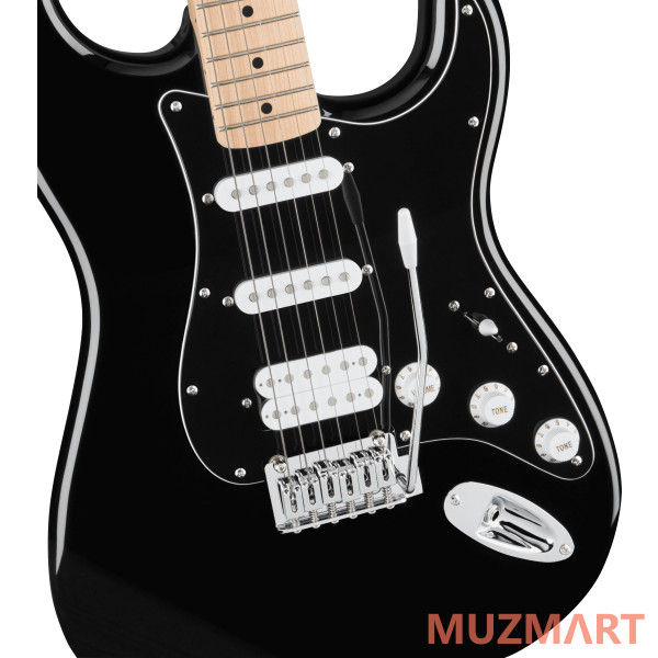 Squier Affinity Stratocaster HSS MN BLK Электрогитара