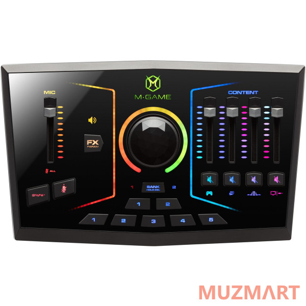 M-Game RGB Dual Стриминговый USB-аудиоинтерфейс