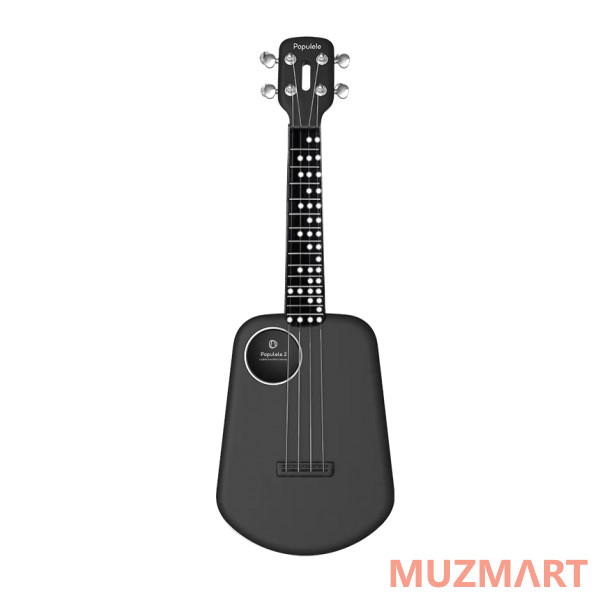 PopuMusic Populele 2(M1) Smart Ukulele Carbon Fiber Edition Black Умное укулеле