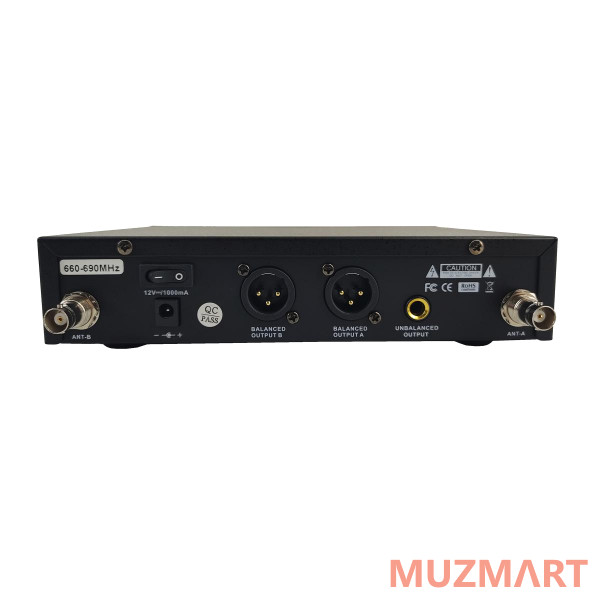 BG EX-200 Радиосистема вокальная, UHF 600-690MHz