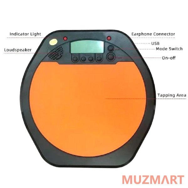 Hebikuo GD120 Электронный ударный пэд с дисплеем