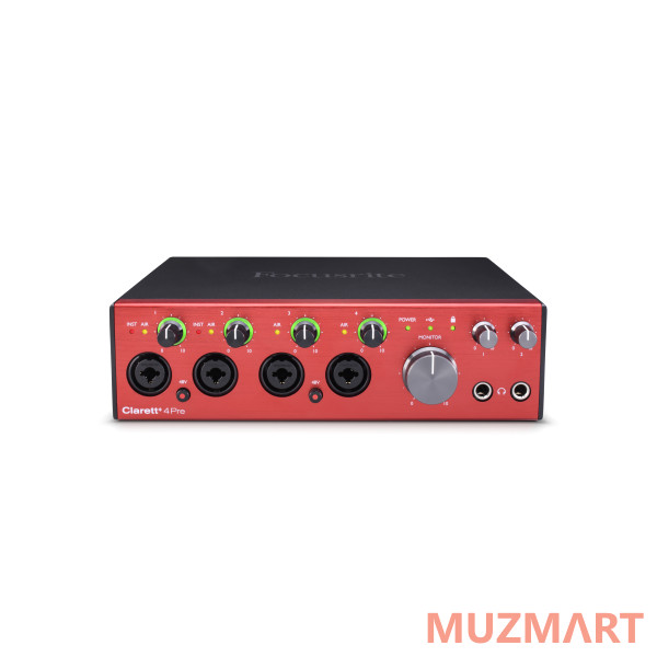 Focusrite Clarett+ 4Pre Аудиоинтерфейс