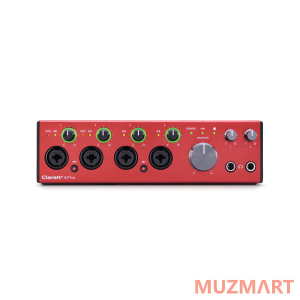 Focusrite Clarett+ 4Pre Аудиоинтерфейс
