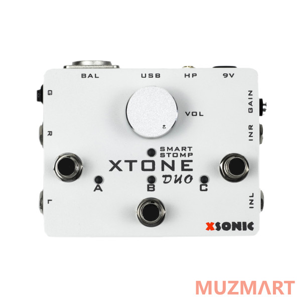XSONIC XTONE Duo Гитарный USB-аудиоинтерфейс с ножным контроллером
