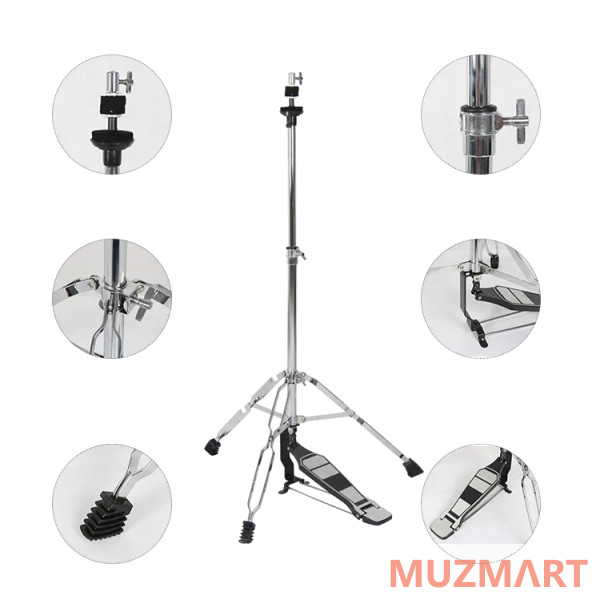 Hebikuo G500 Cтойка для Хай Хэта Hi Hat (для тарелок (HS-22))