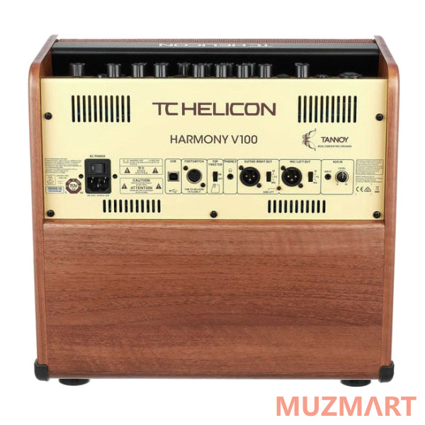 TC Helicon HARMONY V100 2-х канальный комбоусилитель для акустической гитары/вокала