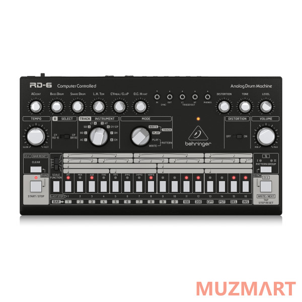 Behringer RD-6-BK Аналоговая драм-машина