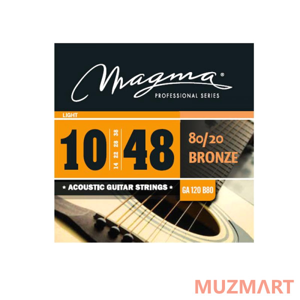 Magma Strings GA120B80 Струны для акустической гитары 10-48