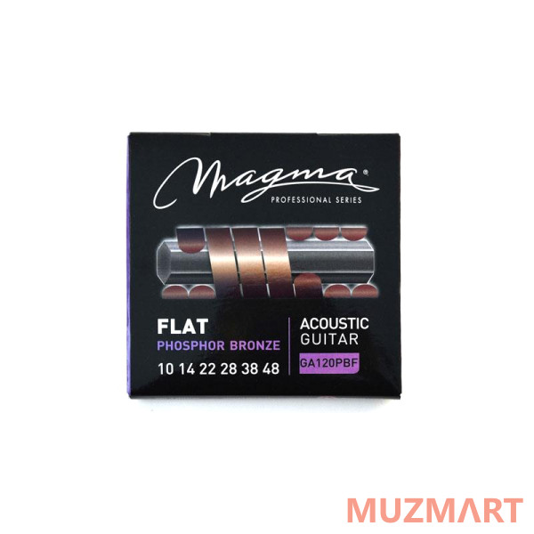 Magma Strings GA120PBF Струны с плоской обмоткой для акустической гитары
