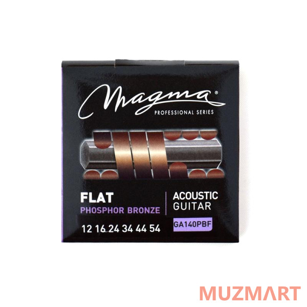Magma Strings GA140PBF Струны с плоской обмоткой для акустической гитары