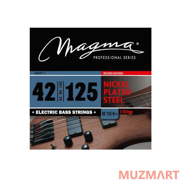 Magma Strings BE155N+ Струны для 5-струнной бас-гитары Low B