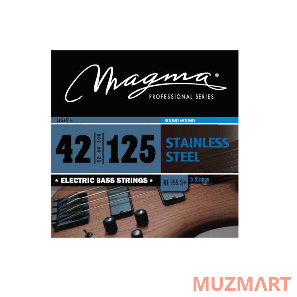 Magma Strings BE155S+ Струны для 5-струнной бас-гитары Low B
