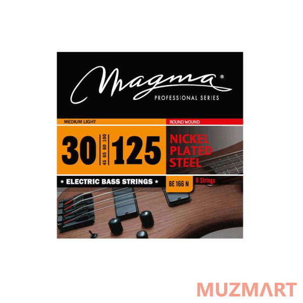 Magma Strings BE166N Струны для 6-струнной бас-гитары 30-125