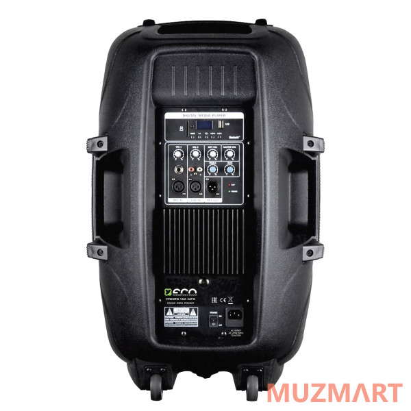 ECO DISCO BOX-15A MP3 (T) Активная акустическая система с MP3 плеером и светодиодной подстветкой
