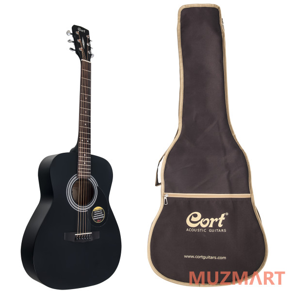 Cort AF 510 BKS W_BAG Акустическая гитара с чехлом