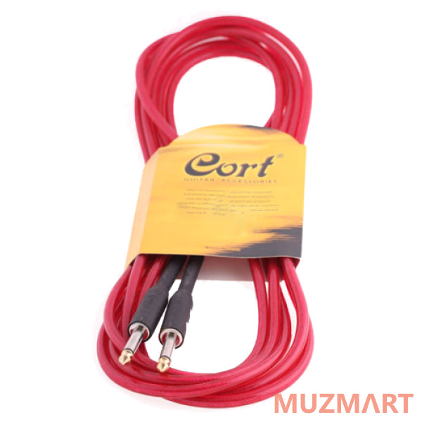 Cort CA-525 RED Гитарный кабель 4,5 м