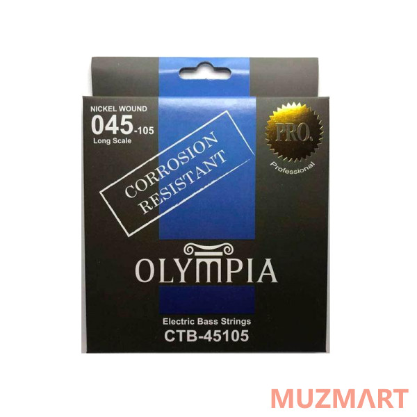 Olympia CTB 45105 Coated Nickel Wound Струны для 4-струнной бас-гитары