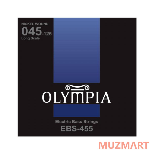 Olympia EBS 455 Nickel Wound Струны для 5-струнных бас-гитар