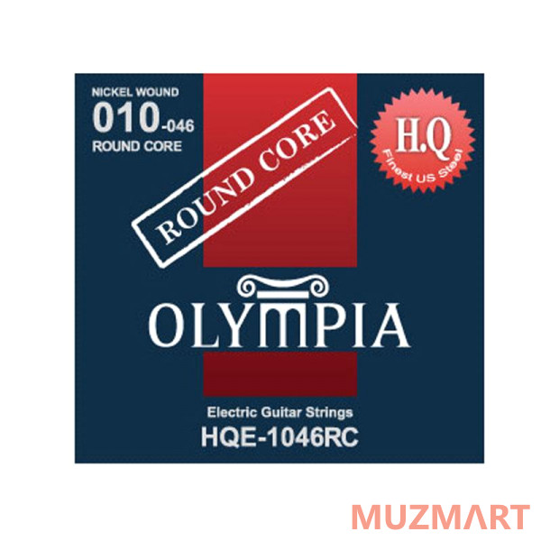 Olympia HQE 1046RC Струны для электрогитары 10-46